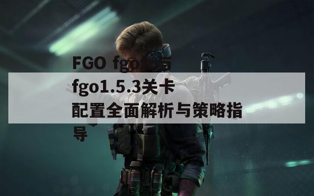 FGO fgofz与fgo1.5.3关卡配置全面解析与策略指导