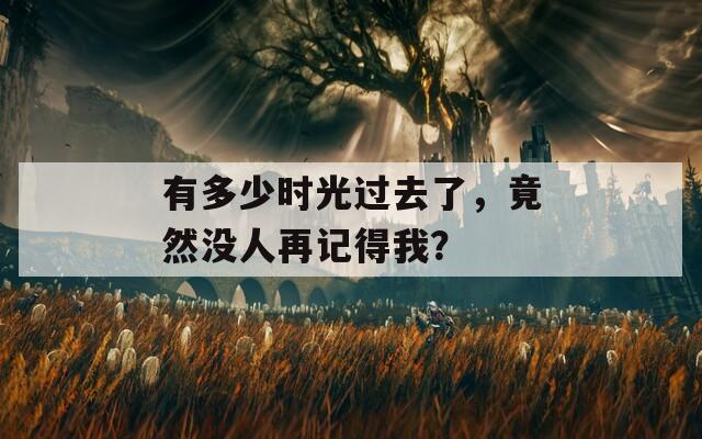 有多少时光过去了，竟然没人再记得我？