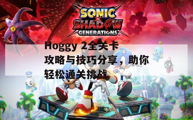 Hoggy 2全关卡攻略与技巧分享，助你轻松通关挑战