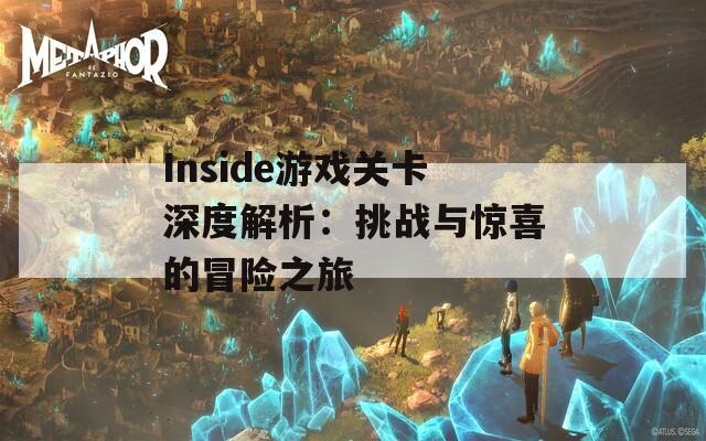 Inside游戏关卡深度解析：挑战与惊喜的冒险之旅