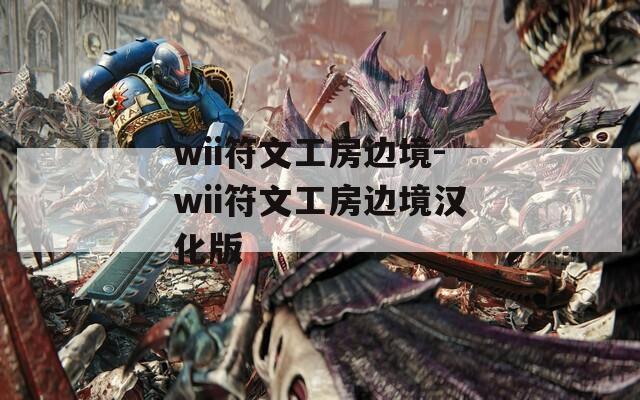 wii符文工房边境-wii符文工房边境汉化版