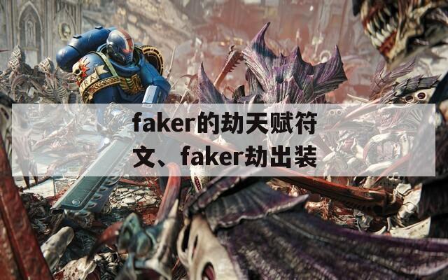 faker的劫天赋符文、faker劫出装