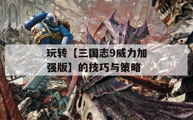 玩转【三国志9威力加强版】的技巧与策略