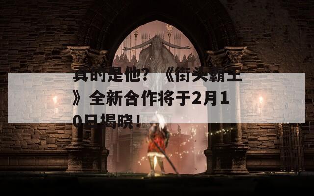 真的是他？《街头霸王》全新合作将于2月10日揭晓！