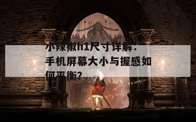 小辣椒h1尺寸详解：手机屏幕大小与握感如何平衡？