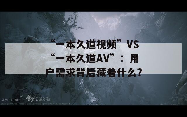 “一本久道视频”VS“一本久道AV”：用户需求背后藏着什么？