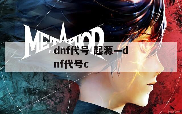 dnf代号 起源—dnf代号c