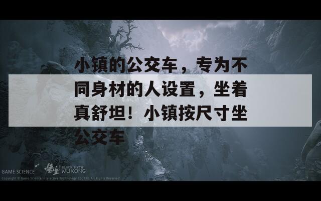 小镇的公交车，专为不同身材的人设置，坐着真舒坦！小镇按尺寸坐公交车