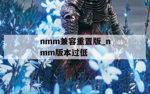 nmm兼容重置版_nmm版本过低