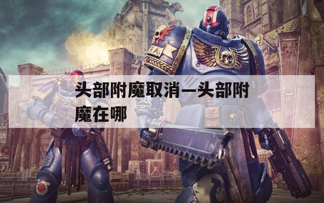 头部附魔取消—头部附魔在哪