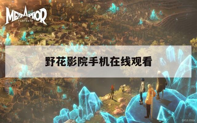 野花影院手机在线观看